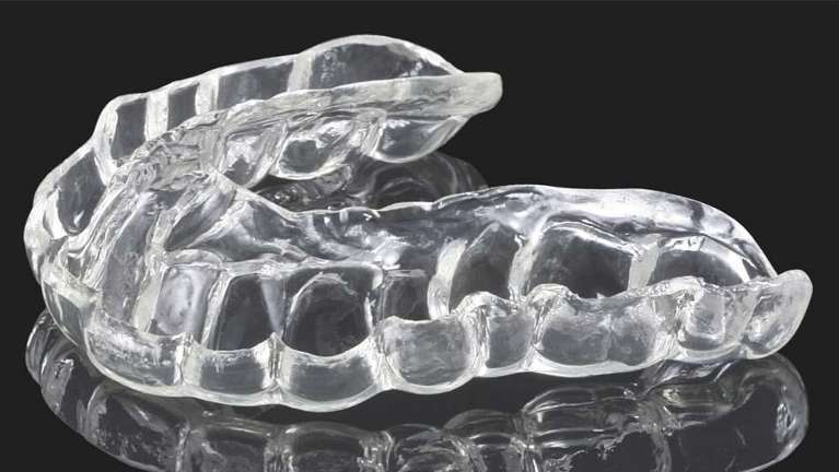 Image of what an occlusal splint looks like