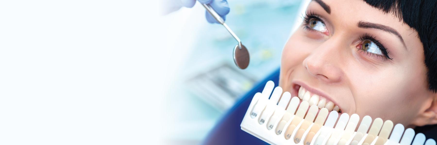 Woman getting teeth whitened | Dentist Paddington NSW